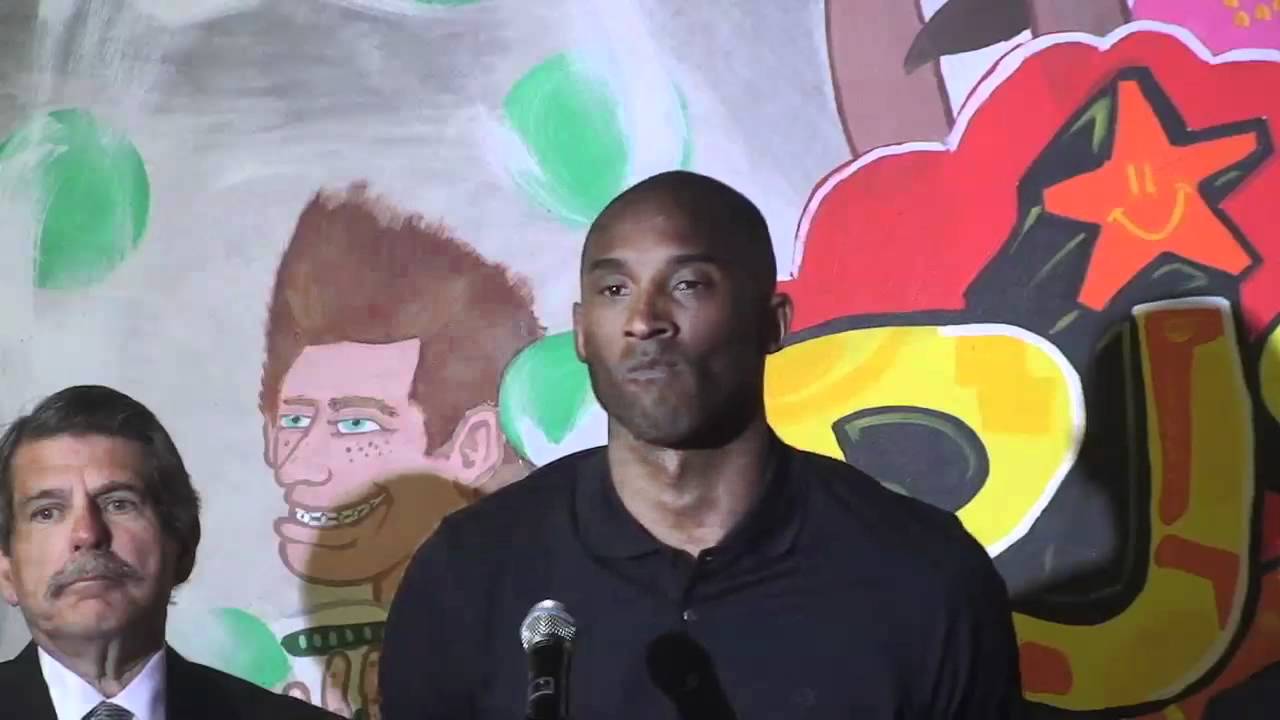 Kobe Bryant on fighting homelessness
