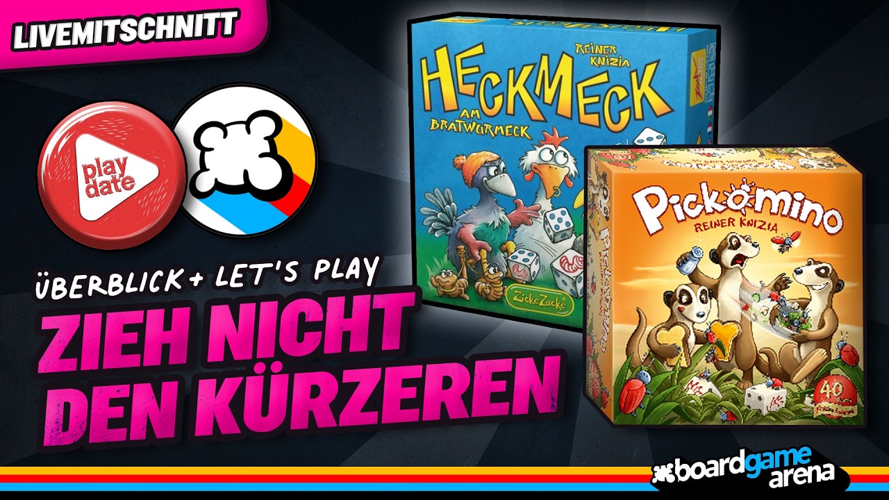 HECKMECK AM BRATWURMECK - Brettspiel - Regeln & Let's Play - Board Game Arena