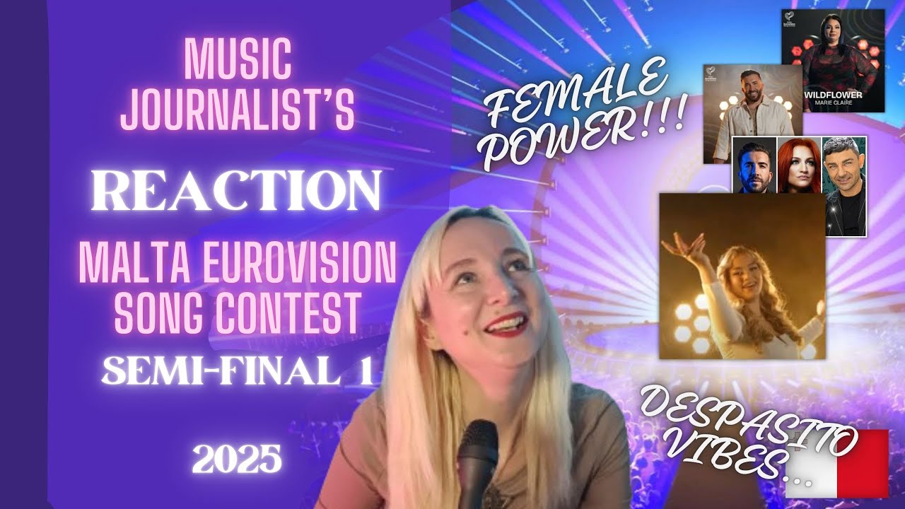 MESC 2025 - Reaction to semi-final I songs - MALTA I EUROVISION 2025
