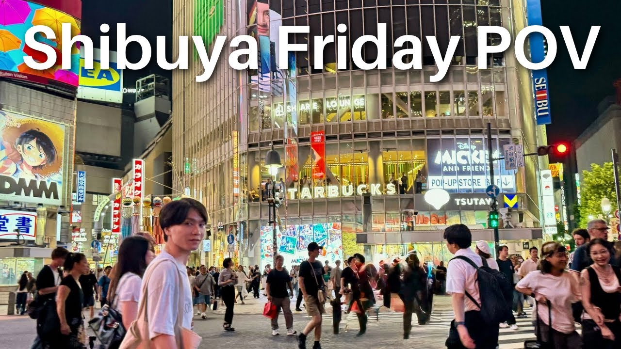POV: Shibuya Friday Night | 25-Year-Old Japanese Guy’s Night Out