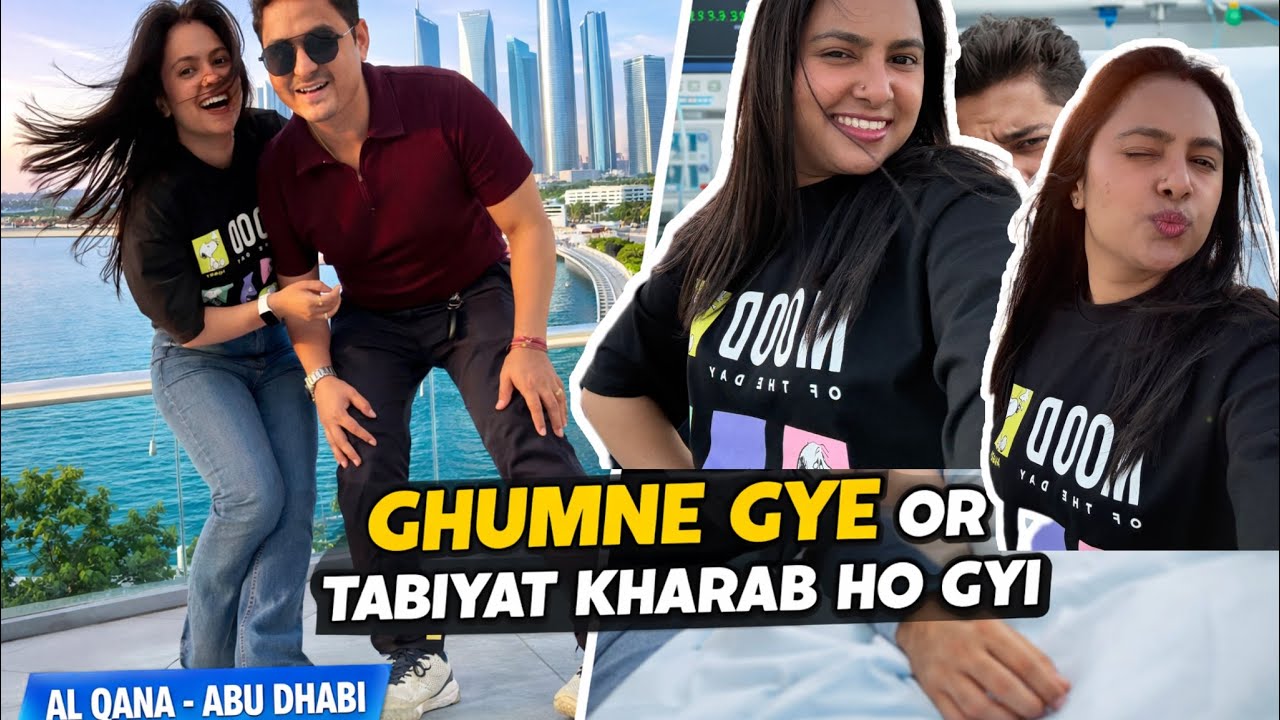 Perfect Day at Al Qana… But Hospital Jana Pad Gaya! 😳 | Dubai Gold Shopping Tips | SB21
