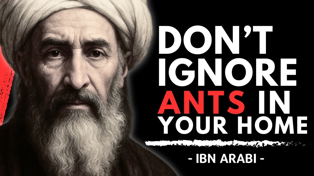 When Ants Appear In Your House, God Is Sending You These 5 Signs | Ibn Arabi