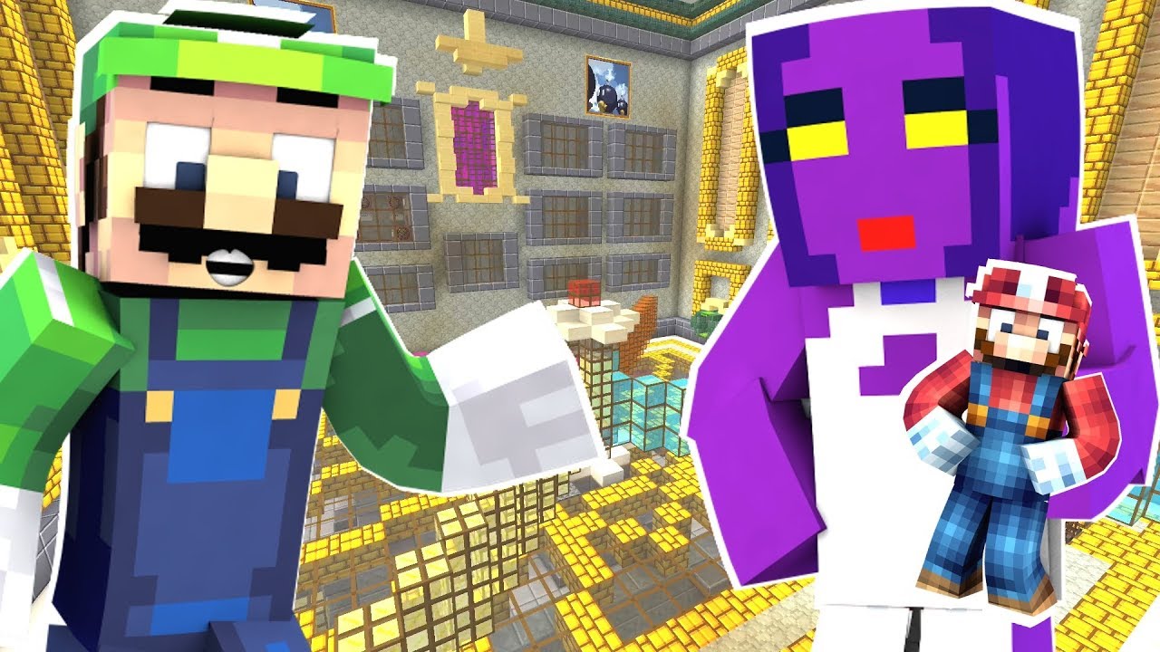 Minecraft Luigi's Mansion 3 - LUIGI VS HELLEN GRAVELY TO SAVE MARIO! [81]
