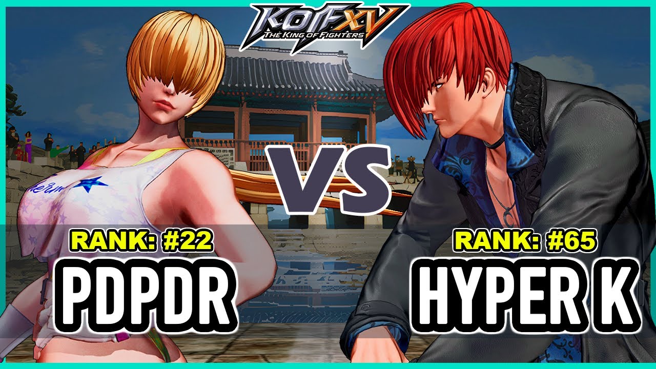 KOF XV 🔥 Pdpdr (Krohnen/Shermie/Sylvie) vs HyperK (K'/Iori/Kula) 🔥 Steam
