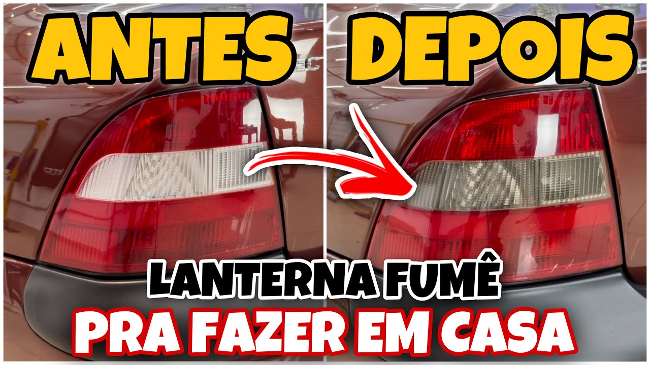 COMO DEIXAR A LANTERNA FUMÊ | Aprenda o Passo a Passo