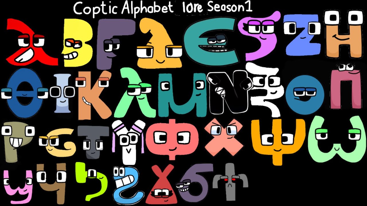 Coptic alphabet lore season 1