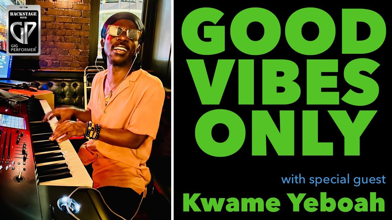 Recreating the record live on stage featuring Kwame Yeboah
