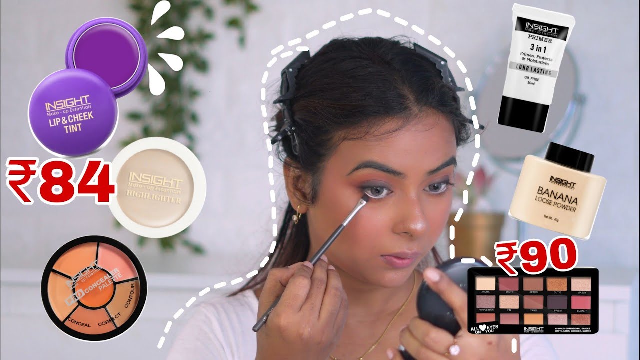 Unbelievable! 😱 You Need To Try These Insight Cosmetics Makeup Products/  Soft Smokey Eye Makeup