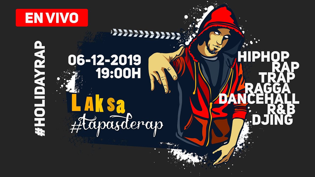 #hiphop #tapasderap 06-12-2019 Holidayrap - Escucha Rap en Vivo