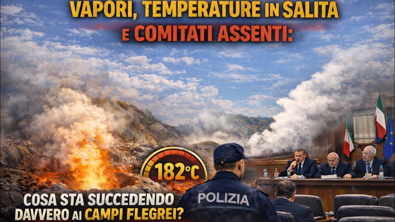 Vapori, temperature alte e comitati assenti: cosa sta succedendo davvero ai Campi Flegrei | 16/01/26