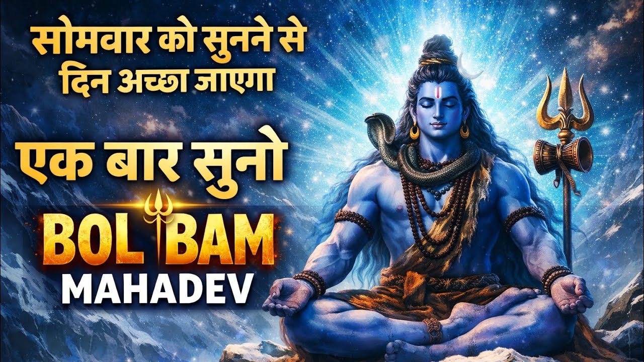 “BOL BAM 🔱 Mahadev Bhajan | एक बार सुनो सारे दुख शांत हो जाएंगे | Shiv Bhajan 2026”