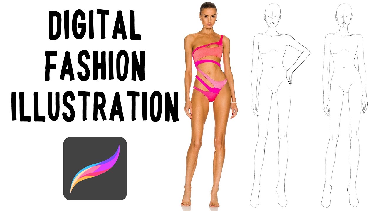 Disegnare figurini di moda in digitale con PROCREATE