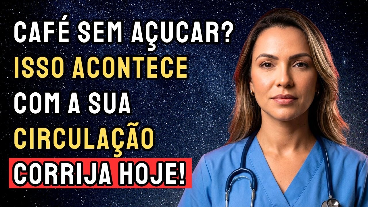 CARDIOLOGISTA ALERTA: O que acontece na CIRCULAÇÃO SANGUÍNEA se você beber CAFÉ sem açúcar todo dia