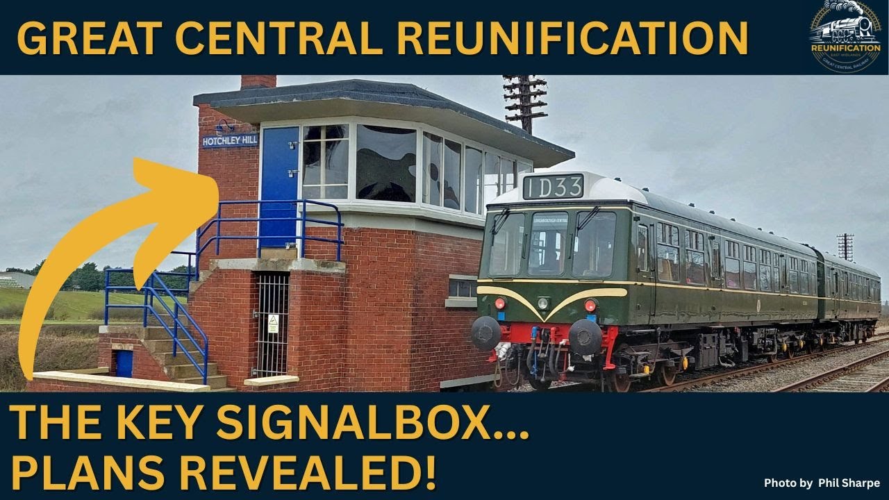 GCR Reunification - Hotchley Hill is the key signalbox