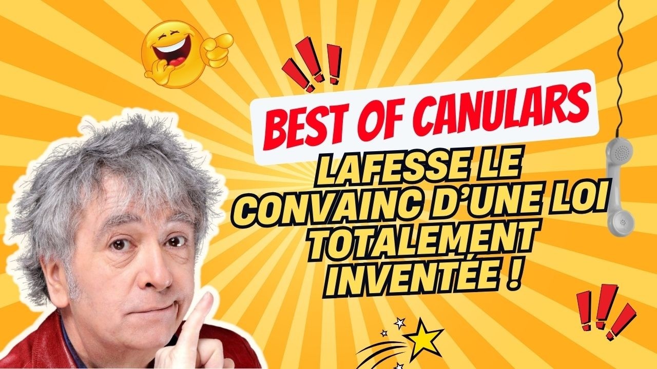 Lafesse Le Convainc D’Une Loi Totalement Inventée ! | Lafesse Canular