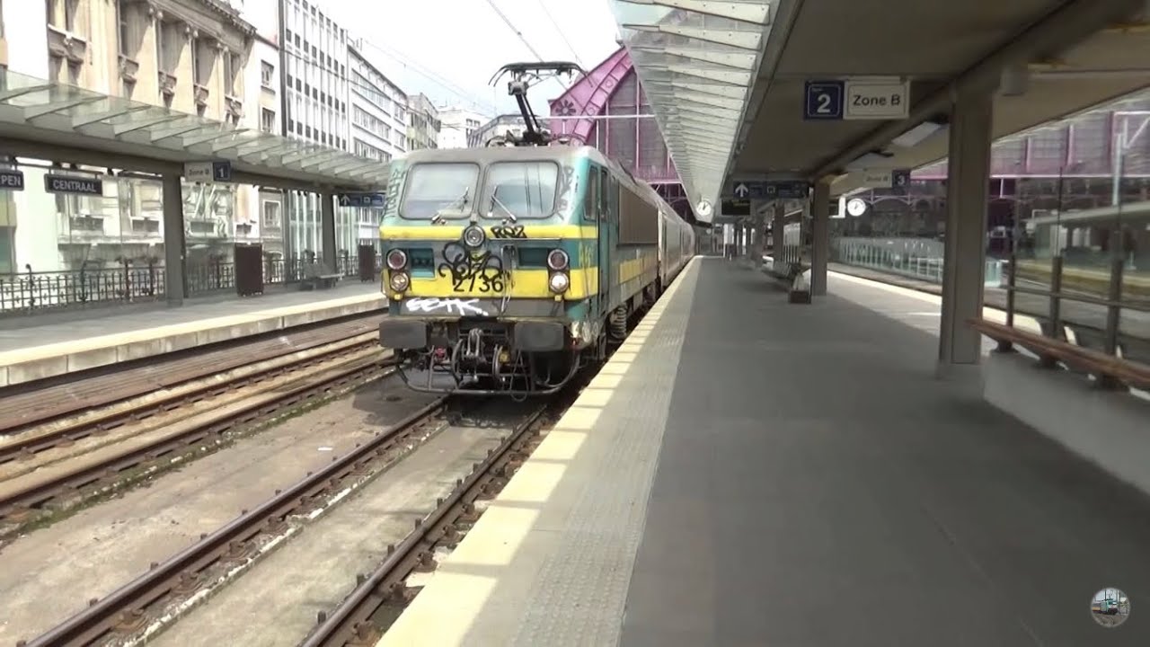 Treinen in Antwerpen-Centraal, 2 juli 2021 | de treinreiziger treint door België