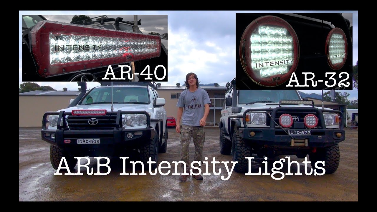 ARB Intensity - Light Bar and Spotties - AR-40 and AR-32