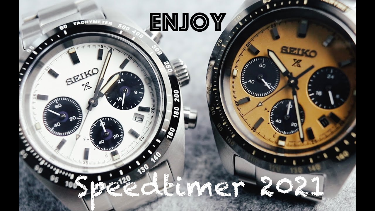 Enjoy the watch | SEIKO SSC813P1 Prospex Speedtimer