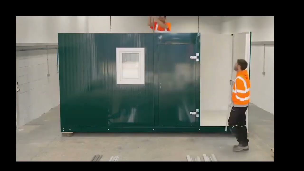 B&uuml;rocontainer Montageanleitung: Aufbau Schritt f&uuml;r Schritt (B2B) | Lagertechnik.de
