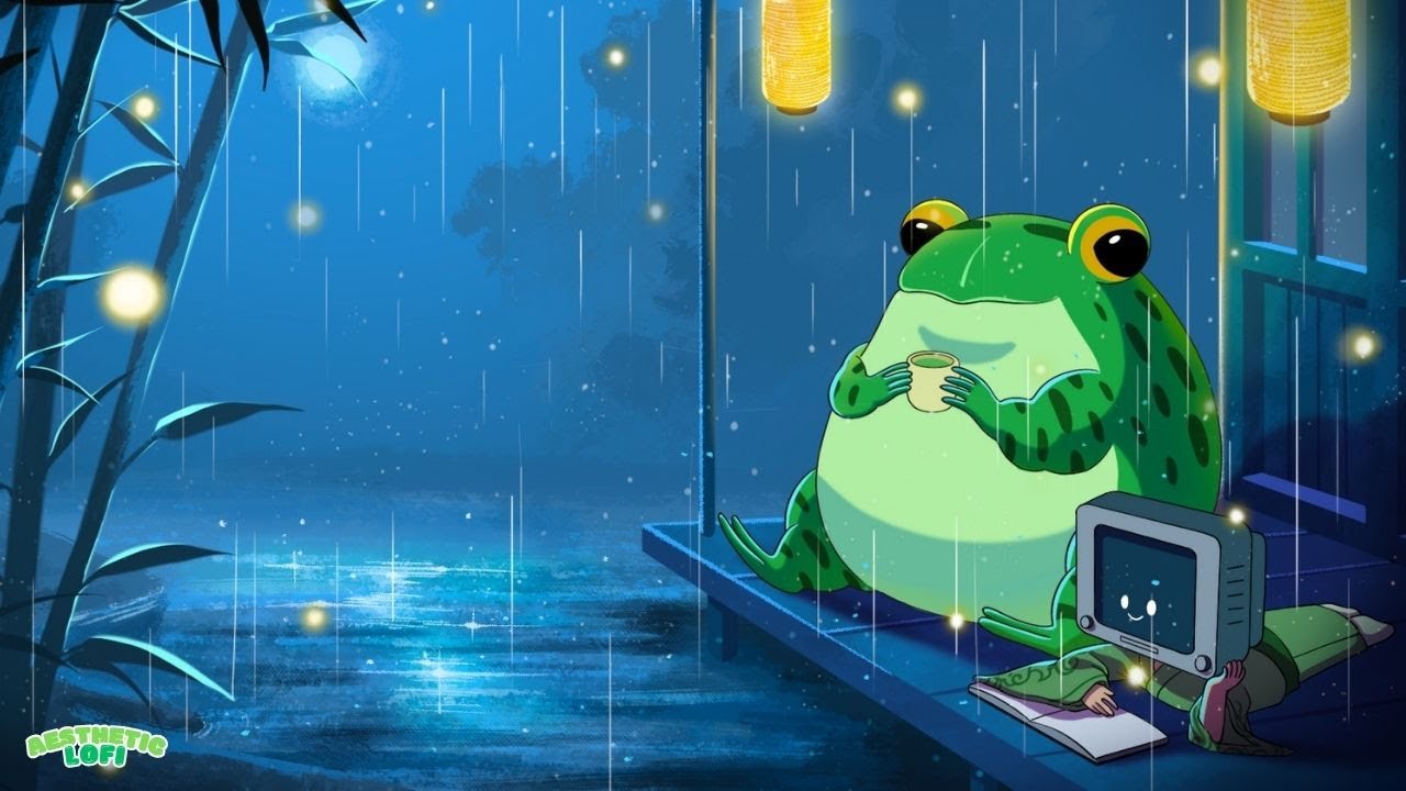 The rain always feels like a soft song&hellip; 📘 Rainy Lofi Hip Hop/Chill Mix - Aesthetic Lofi