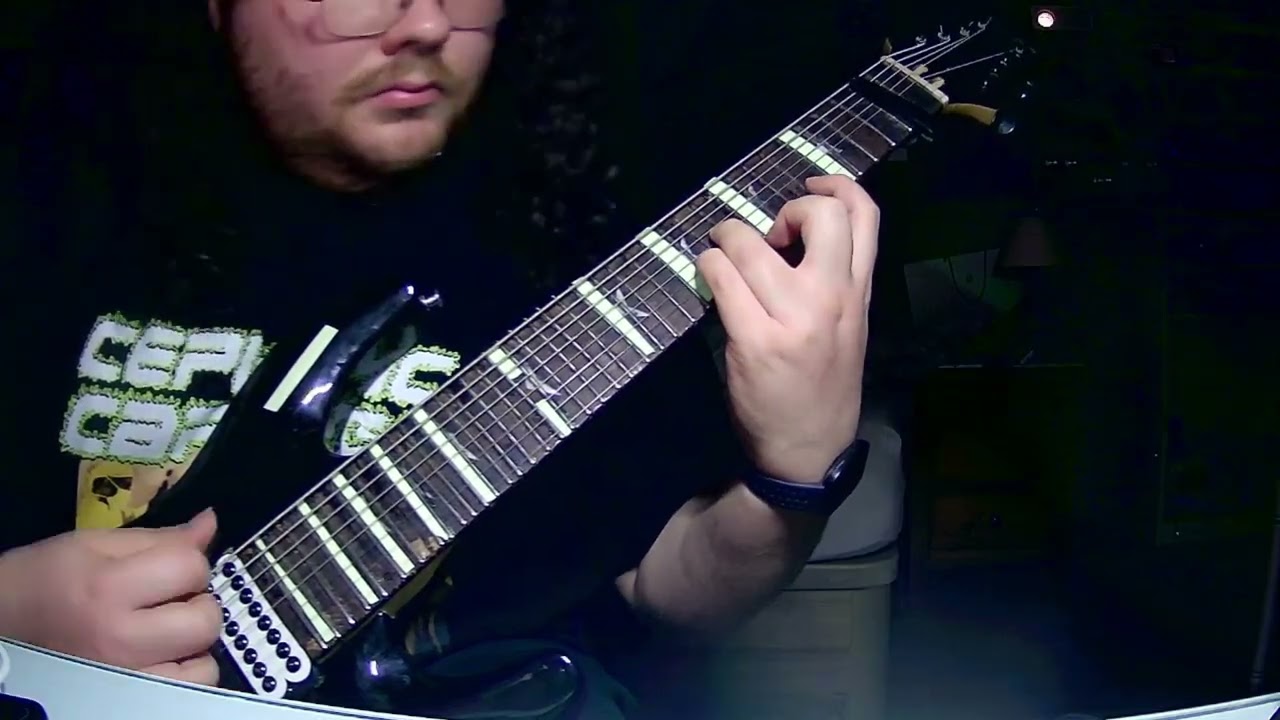Jute Gyte - Mice Eating Gold (microtonal guitar cover/interpretation) REMAKE