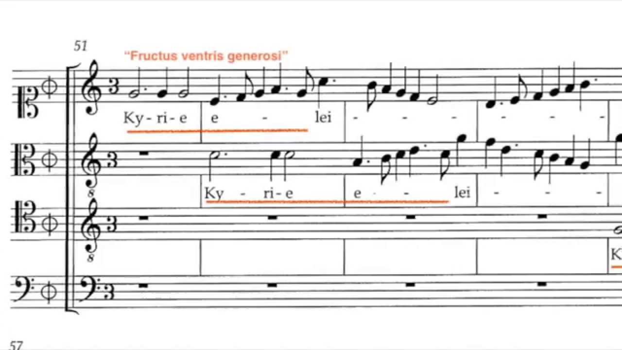 Josquin - Missa Pange Lingua - 1. Kyrie