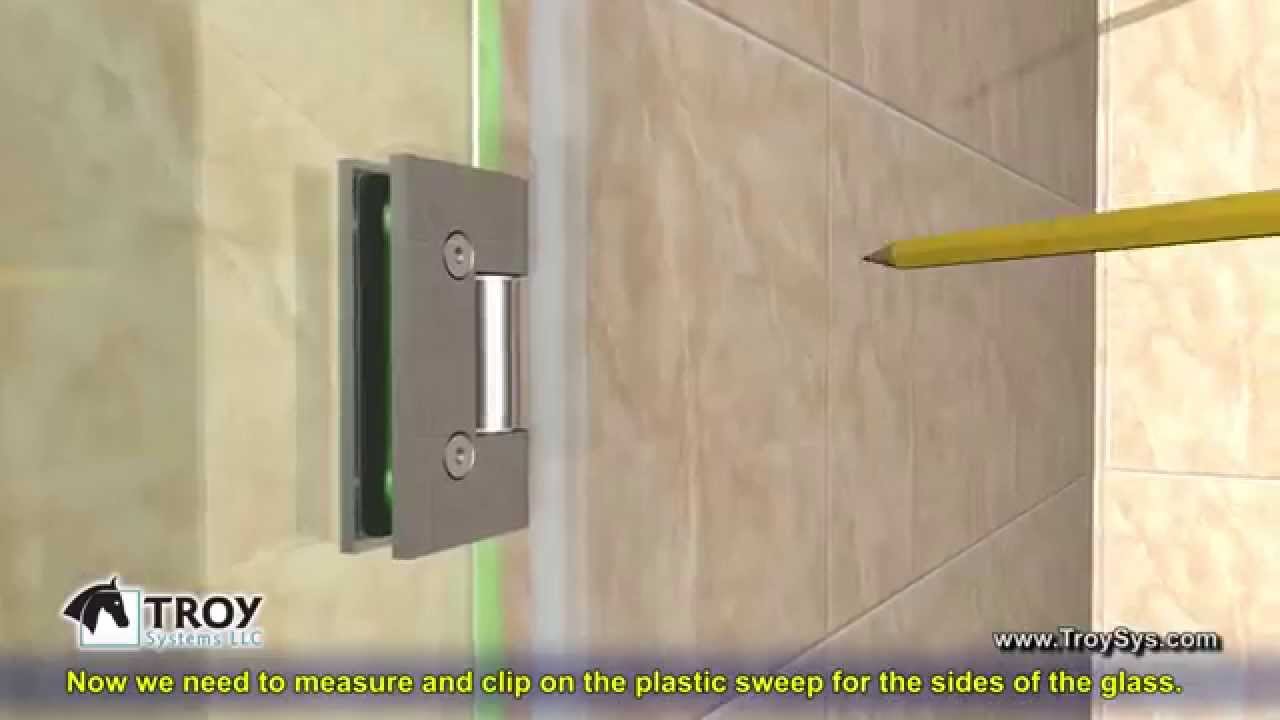 How to Install a  Single Shower Door