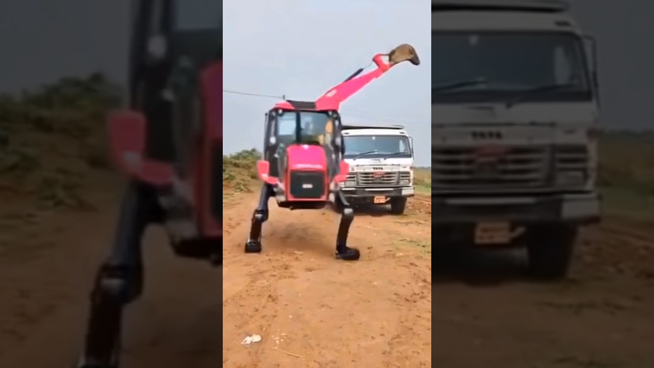 Dumper Jcb ke bade pair 😲#dkgcomedy13 #automobile #tractorvideo #ai #jcbvideo #youtubeshorts #shorts