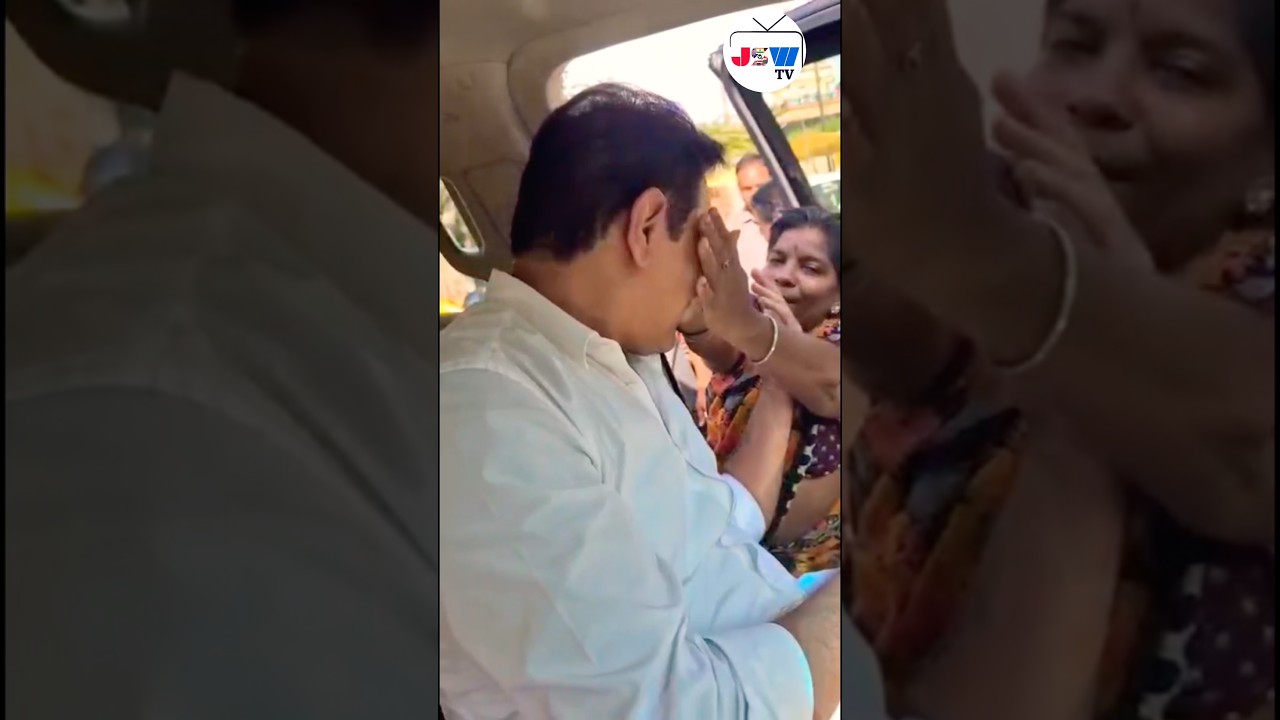 KTR in Public with woman speech next Cm KTR of Telangana #brs #telangana #telangananextcm #ktrlive
