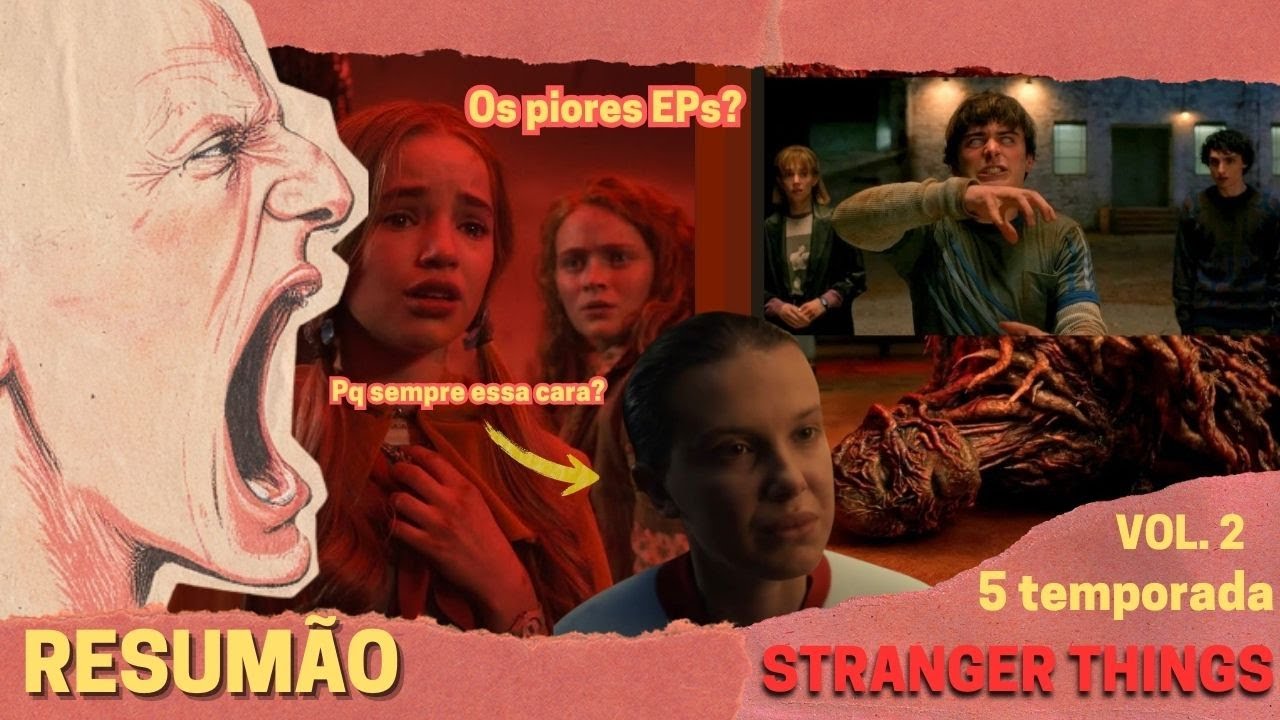 Stranger Things 5 volume 2 | REVELAÇÕES QUE VÃO EXPLODIR A SUA MENTE - Resumão #2