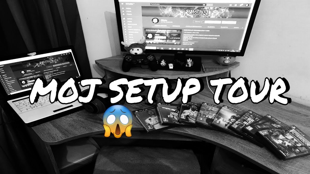 MOJ PRVI SETUP/ROOM TOUR (2020)