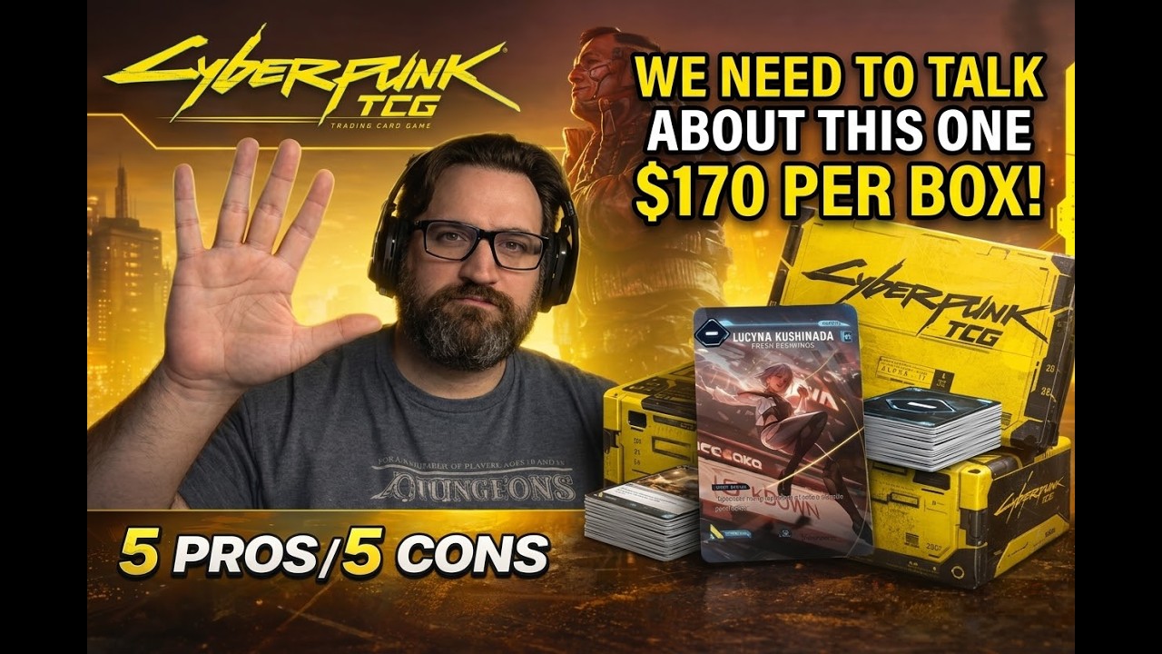 Cyberpunk Trading Card Game: 5 Reasons to Jack In (and 5 to Stay Offline)
