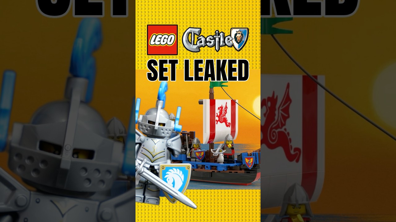NEW LEGO Castle Set LEAKED (Sea Serpent GWP) #lego #legocastle #legoleaks #legonews
