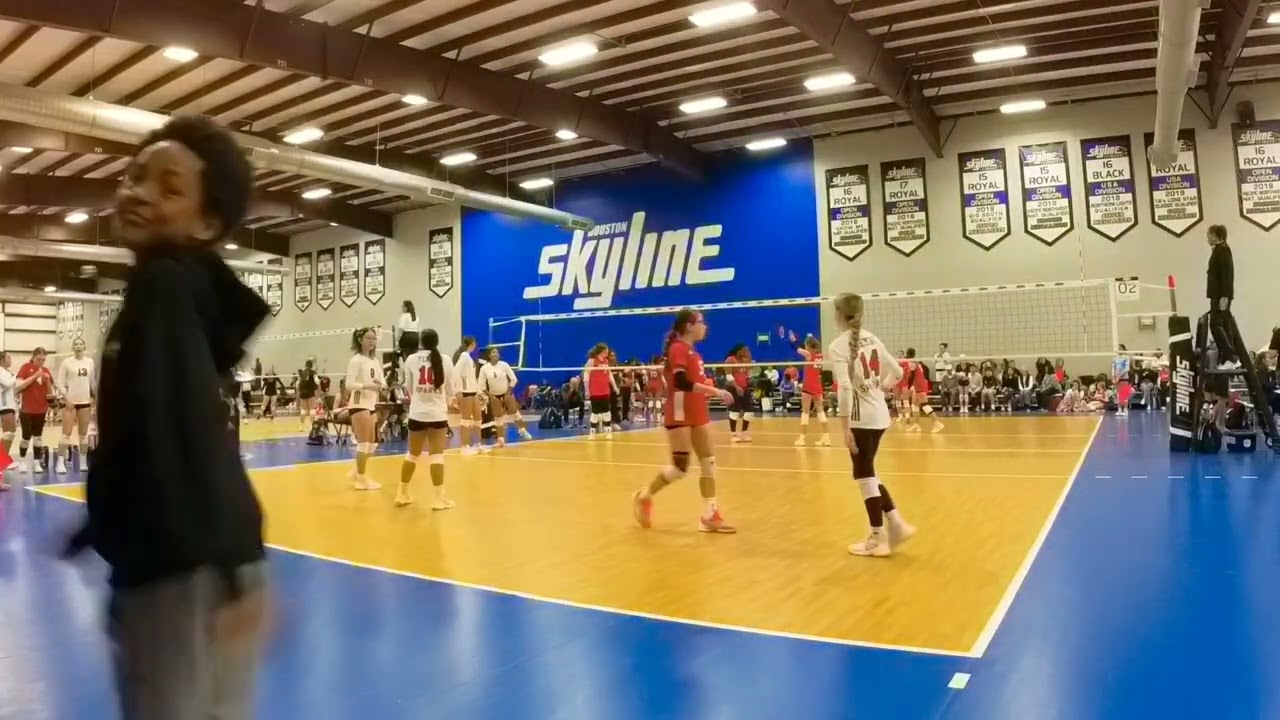 TX SPARKS 14-2 vs HVA 14 BLUE - 2nd Set - Skyline Classic #6