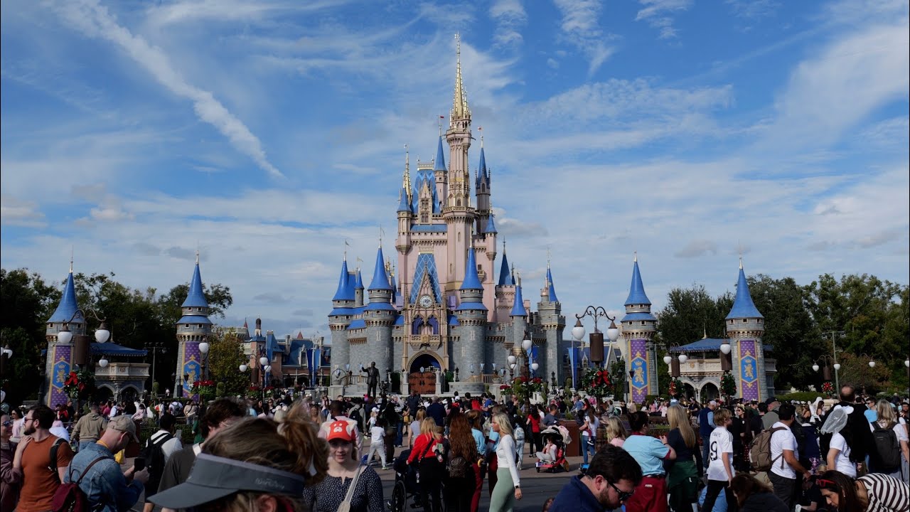 Magic Kingdom January 2026 Busy Day Walkthrough Tour in 4K | Walt Disney World Florida January 2026