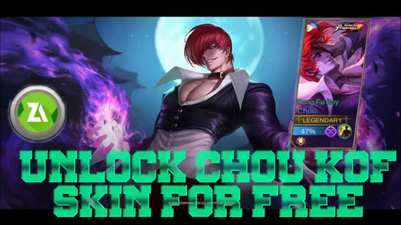 UNLOCK CHOU KOF SKIN FOR FREE❤&bull;NO BAN❤&bull;SCRIPT 100% LEGIT