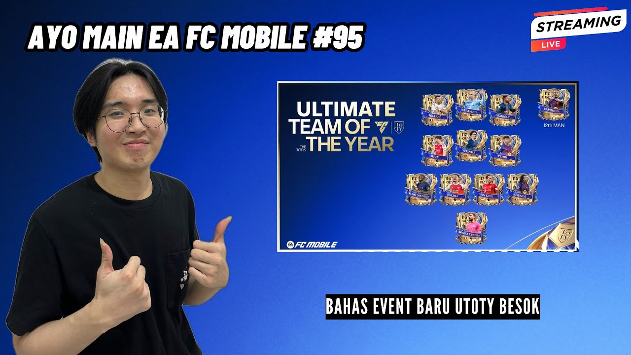 [LIVE] Ayo Main EA FC MOBILE 2026 #95 | BAHAS EVENT BARU UTOTY DAN GINGA BESOK!
