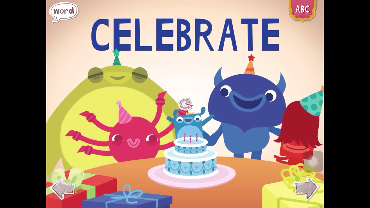 Endless Learning Academy - ABC carousel - Reading & phonics / vocabulary words &  meanings part 1