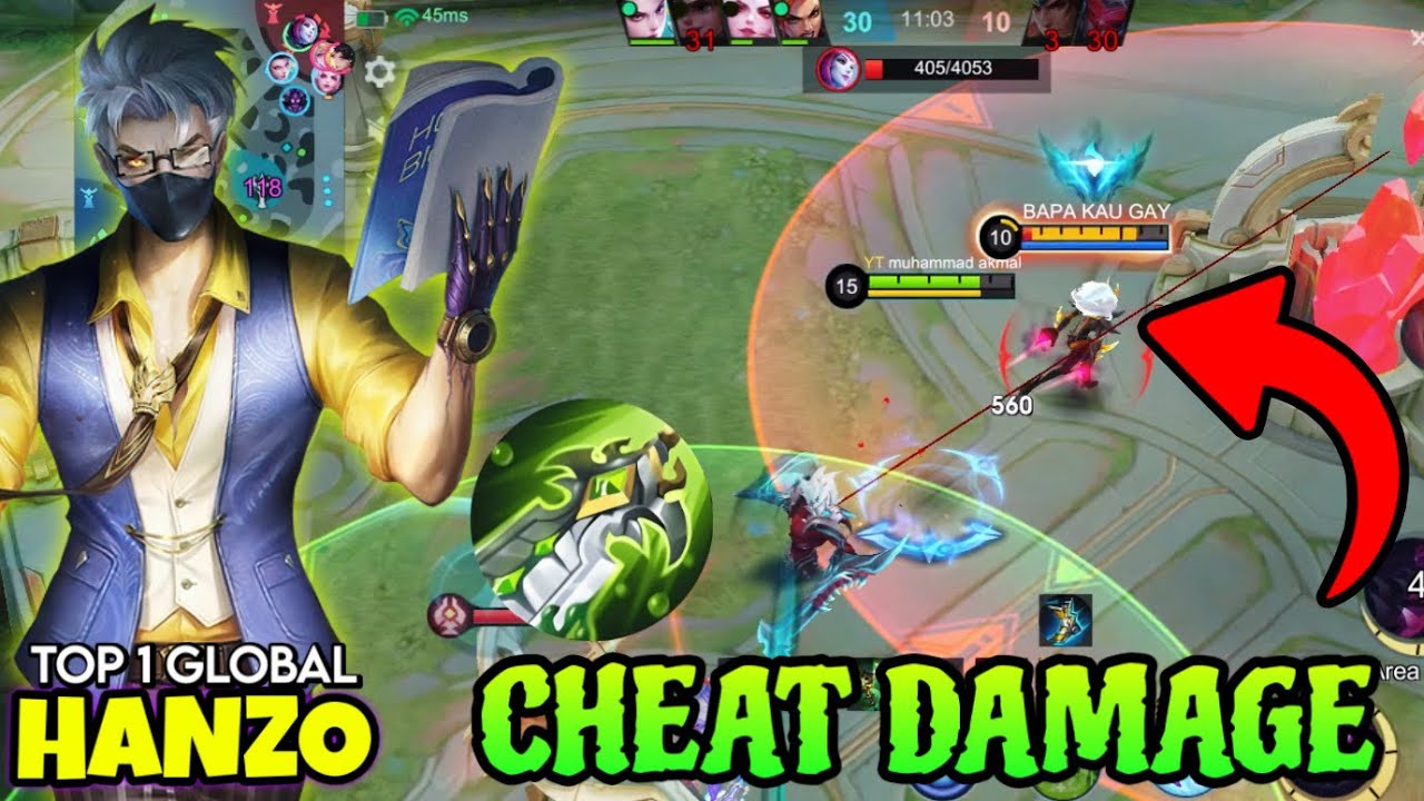 HANZO + BLADE OF DESPAIR = CHEAT DAMAGE!! MOONTON THANKS FOR THIS NEW HANZO ONE SHOT BUILD 2026!!