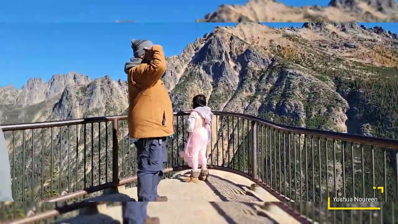Washington pass overlook,Washington USA.