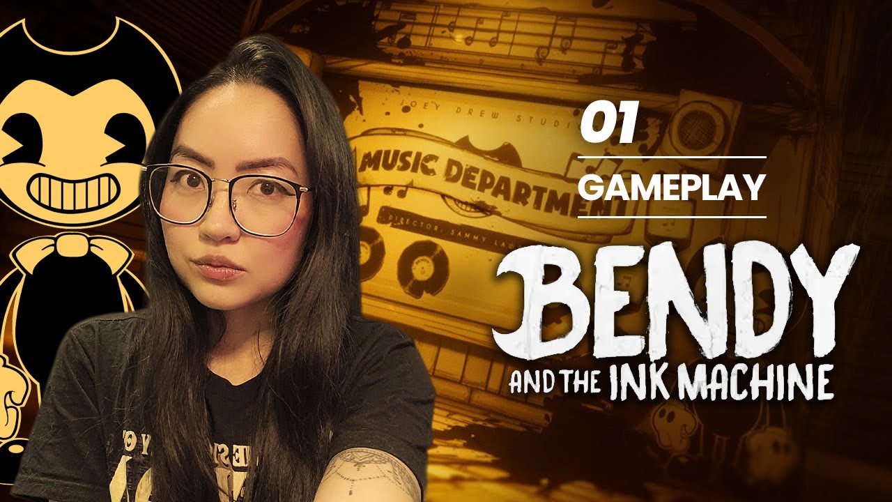 REVISITANDO A FÁBRICA DE DESENHOS ANIMADOS | BENDY AND THE INK MACHINE | PARTE 01