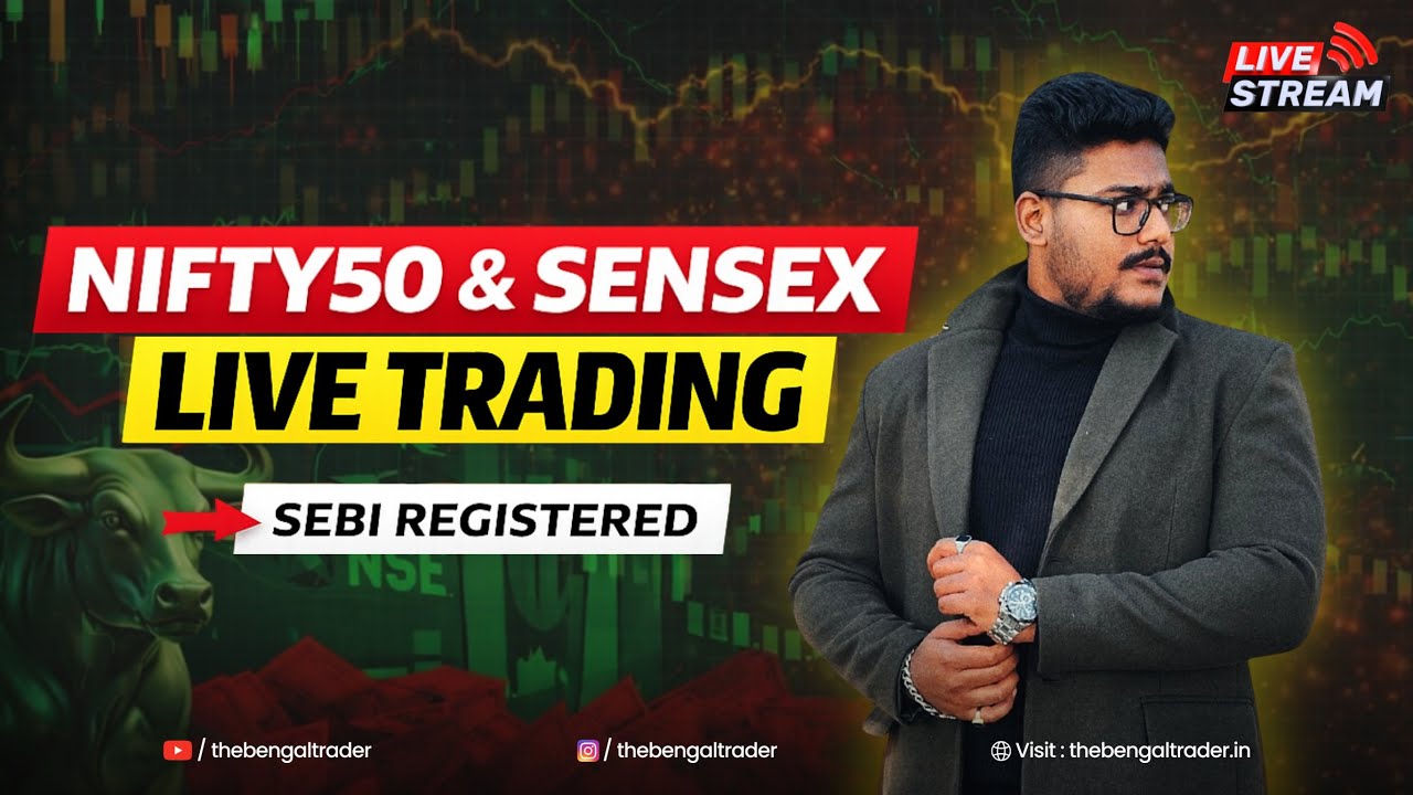 Nifty 50 & Sensex Live Trading || Liquidity Hunting - SEBI Registered RA