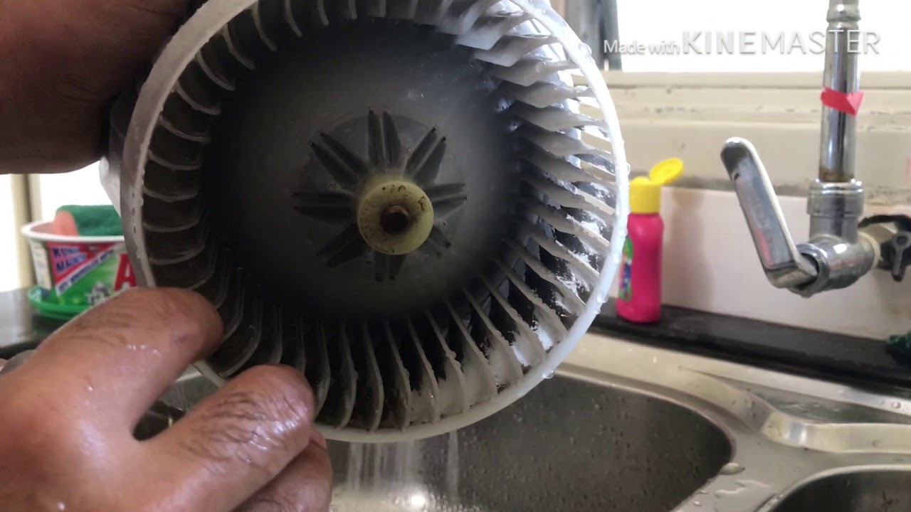 Cara cuci blower aircond Alza Advance