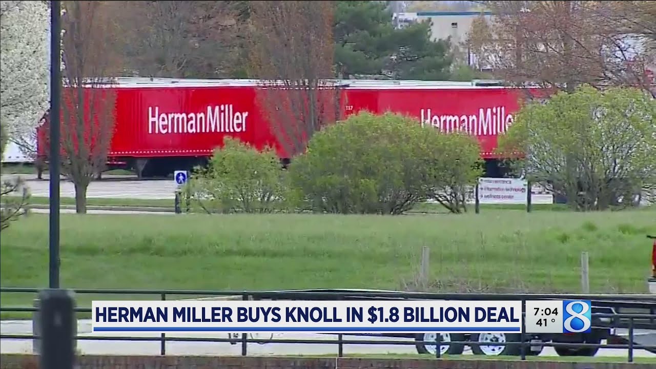 Herman Miller to buy Knoll for $1.8 billion