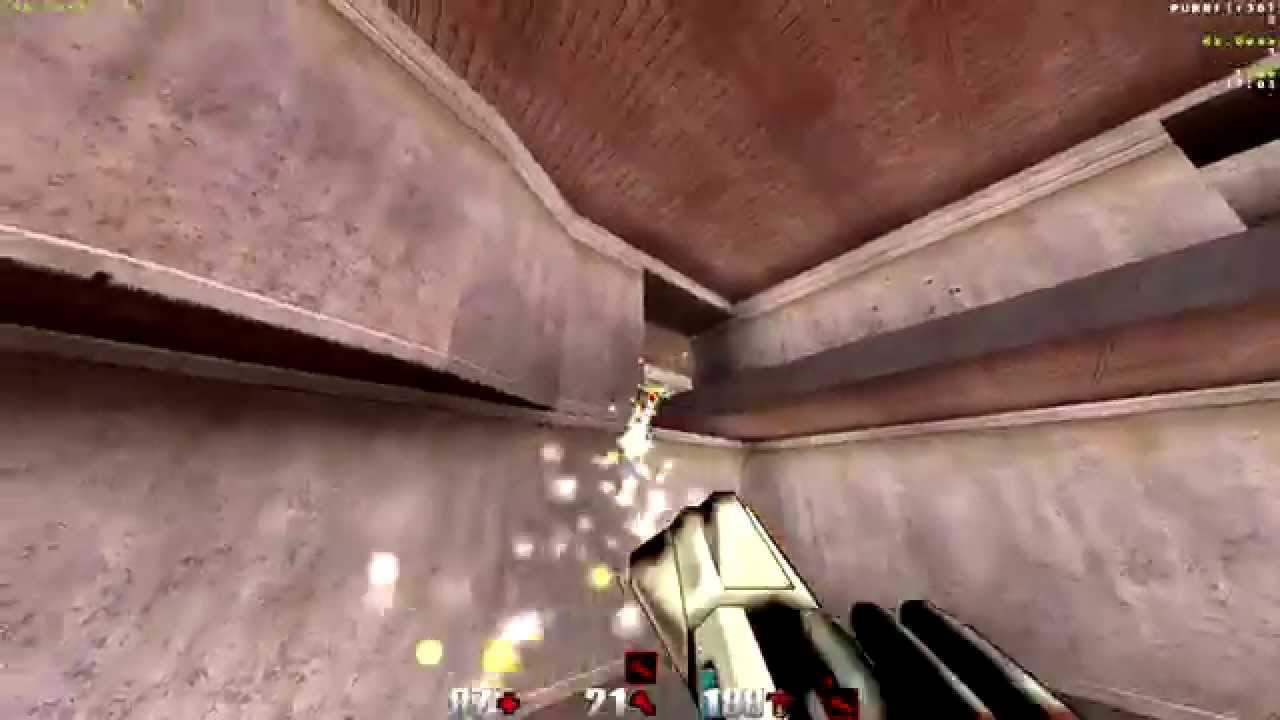 Purri vs Doze - QuakeCon 2005 Quake II Retro Deathmatch Championship Grand Final Map2