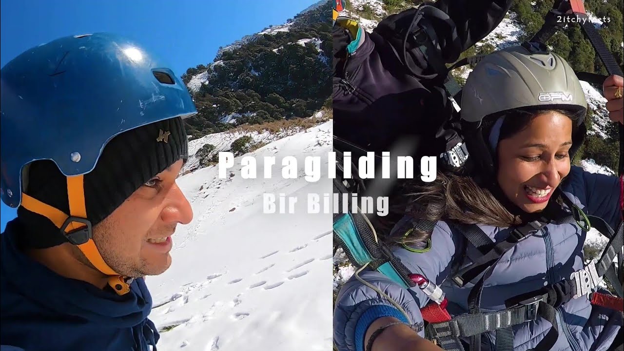 Snow Paragliding in Bir Billing | Bucket list experience | Things to do in Bir Billing