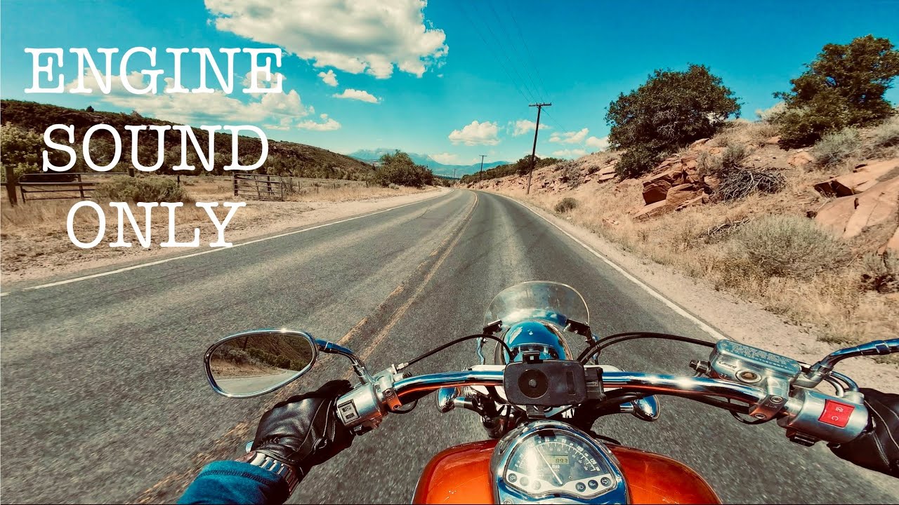 E Lake Creek Rd Big | HONDA VTX | Pure Engine Sound | V&H Pipes | Motorcycle ASMR