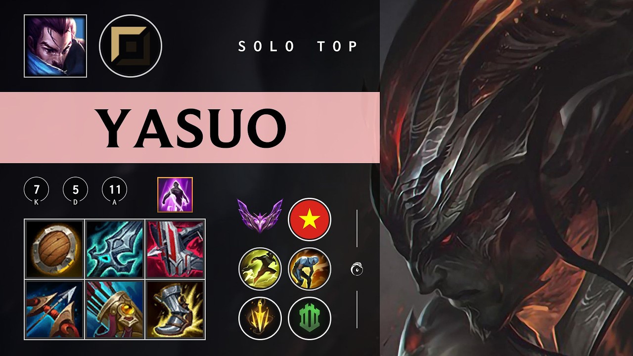 Yasuo Top vs Skarner - VN Master Patch 26.05