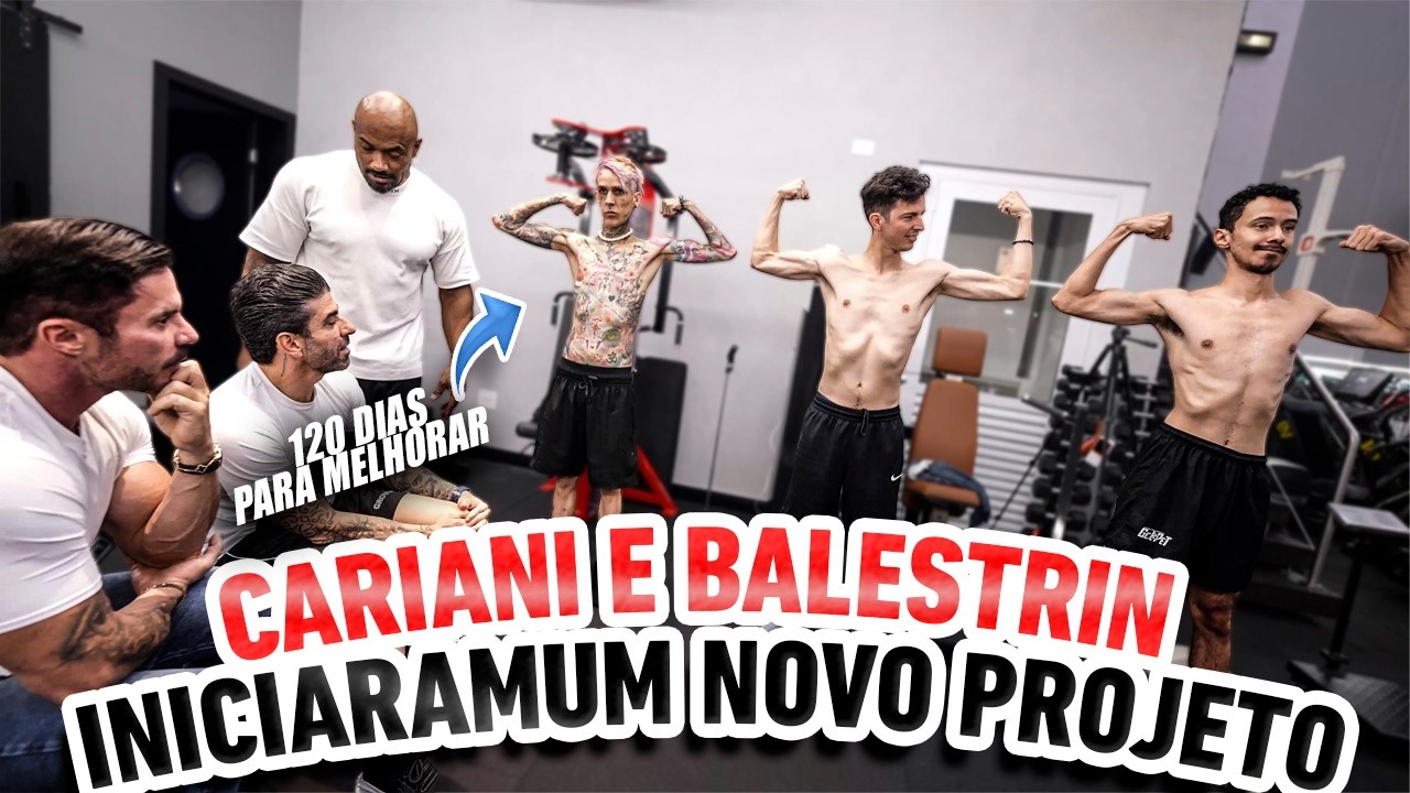 CARIANI E BALESTRIN DERAM INÍCIO A UM NOVO PROJETO COM RICARDINHO ACF, ACREANO E MATHEUS PANTERA!!