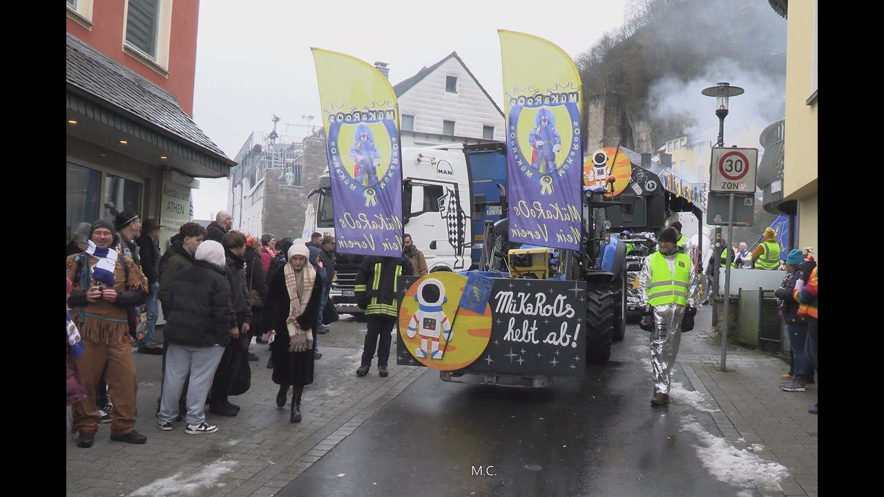 Rosenmontagsumzug in Gerolstein 2026 - Zusammenfassung